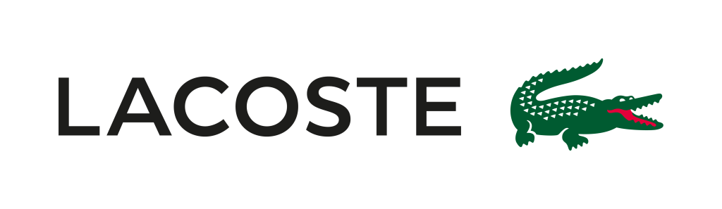 LACOSTE logo in color