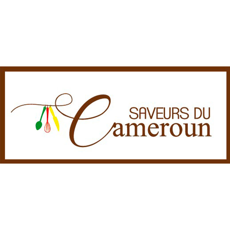 Saveurs du Cameroun store window logo